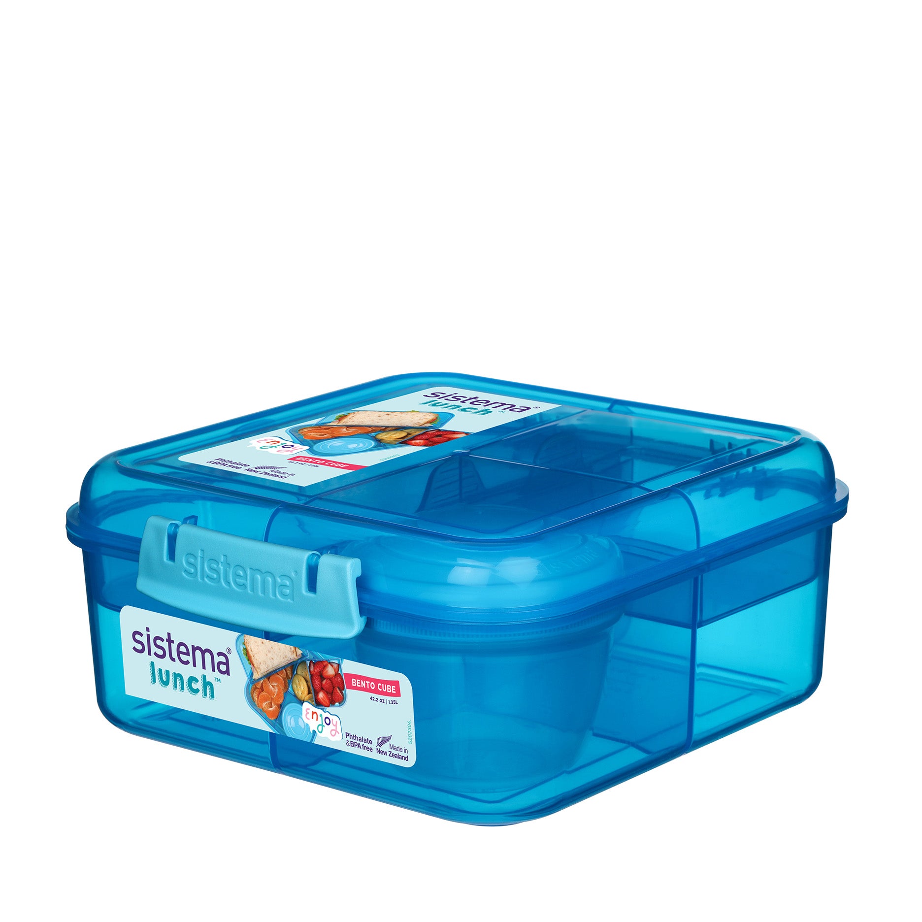 Bento madkasse 1,25 L blue